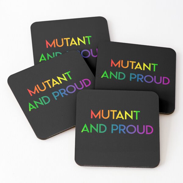 Item preview, mutant and proud designed and sold by Minimultifandom.