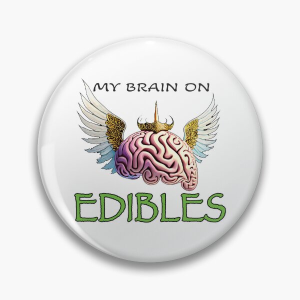 Item preview, My Brain on Edibles designed and sold by wickedcartoons.