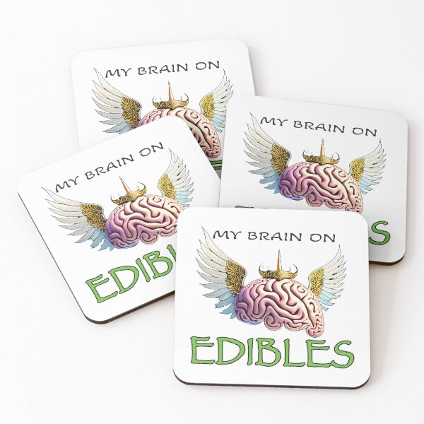 Item preview, My Brain on Edibles designed and sold by wickedcartoons.