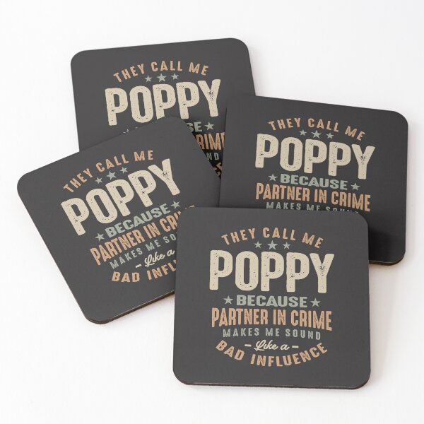 Item preview, They Call Me Poppy Because Parter in Crime Funny Grandpa designed and sold by cidolopez.