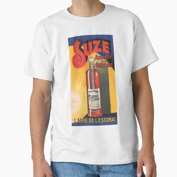 Item preview, SUZE advertising poster - vintage Gentian Aperitif designed and sold by Studio RTN.