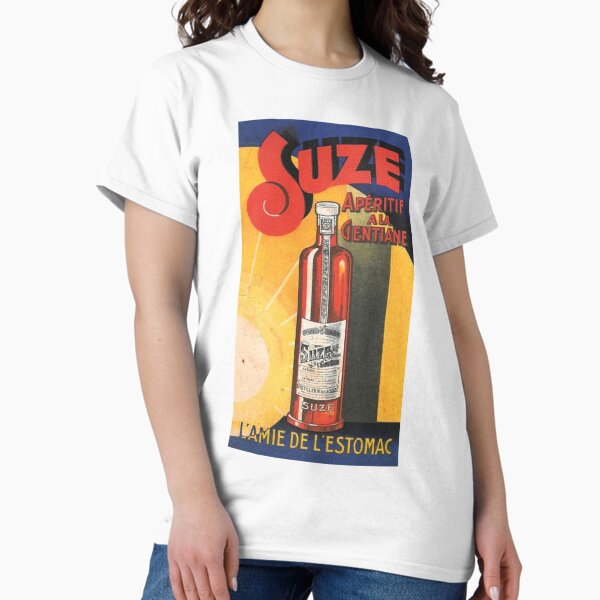 Item preview, SUZE advertising poster - vintage Gentian Aperitif designed and sold by Studio RTN.