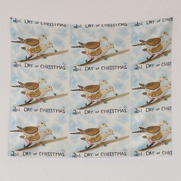 Item preview, Second Day Of Christmas designed and sold by DruDuffey1.