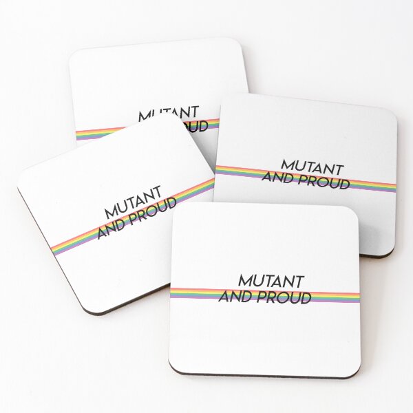Item preview, Mutant and proud (queer version) designed and sold by Minimultifandom.