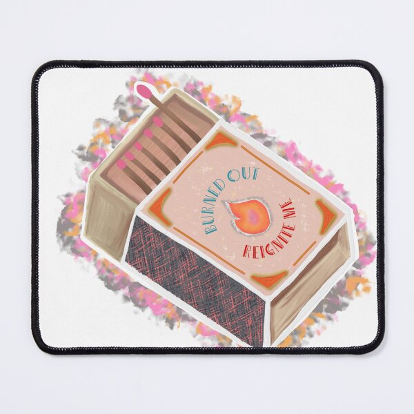 Item preview, The Burned Out Matchbox designed and sold by AdriaCaps Art & Design.