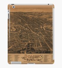 Aerial View of Dover, New Hampshire (1888) iPad Case/Skin