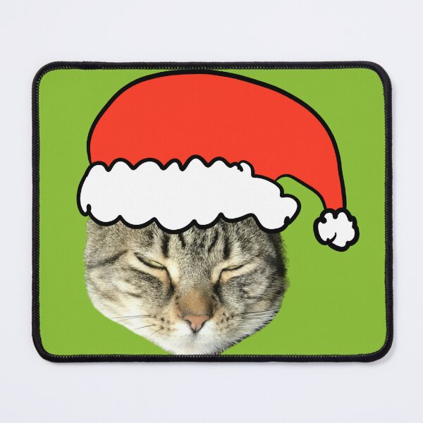 Item preview, Casper the Cat in a Santa Hat designed and sold by Bridget Beswick.