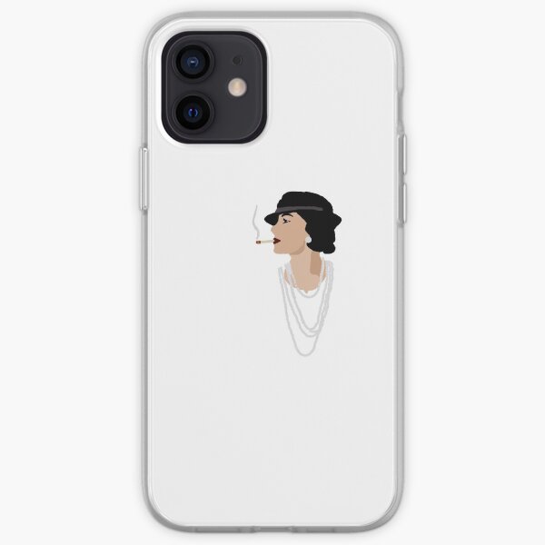 Coco Chanel Funda blanda para iPhone