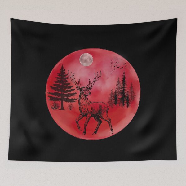 Item preview, For Nature Lovers Deer Motive designed and sold by SunnyFunnyArt.