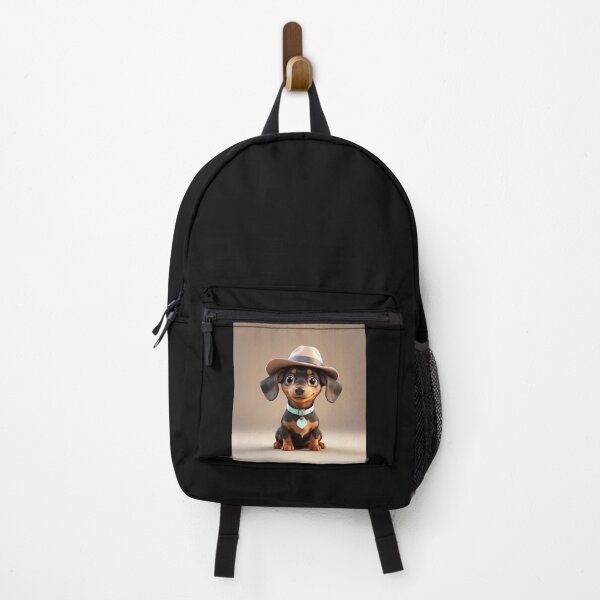 Item preview, Cute smiling cartoon Dachshund dog designed and sold by Colorful-Worlds.