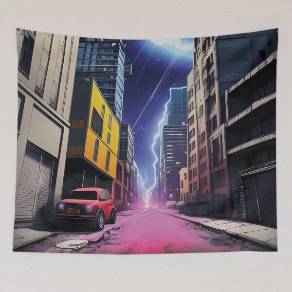 Item preview, Cosmic City Street designed and sold by Jin-Ai.