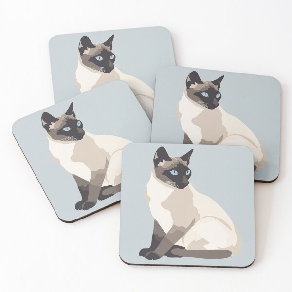 Item preview, Siamese Cat designed and sold by Midnight Garden.