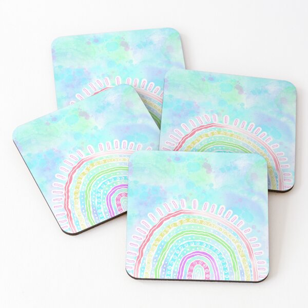 Item preview, Pastel Rainbow Tribal inc designed and sold by SoshanaC.