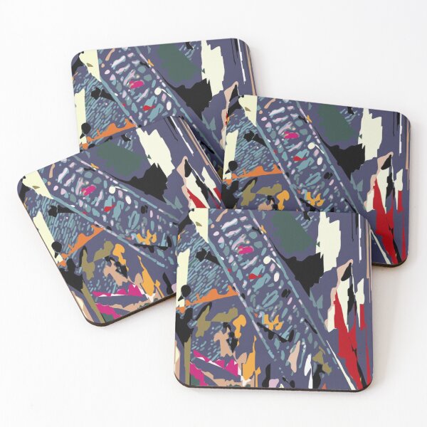 Item preview, Squiggle digital abstract artwork designed and sold by Oozibubble Creations.