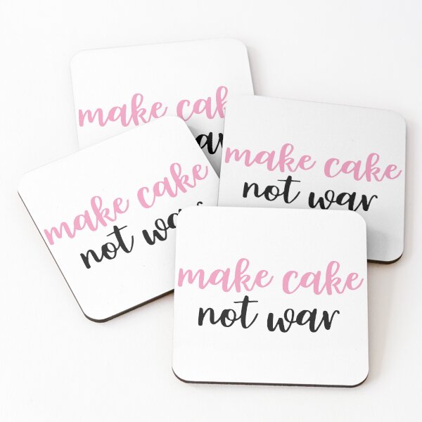 Item preview, Make Cake Not War: Peaceful Baking Bliss designed and sold by BakersArtists.