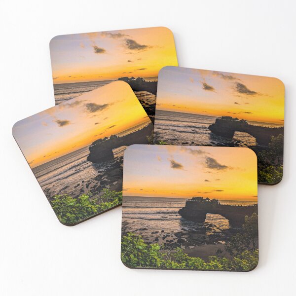 Item preview, Twilight Sanctity: Tanah Lot's Sunset Embrace designed and sold by AneeshPro.