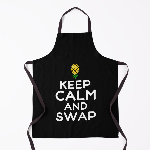 Item preview, Keep Calm And Swap Funny Swinger Humor designed and sold by SharpThreadZ.