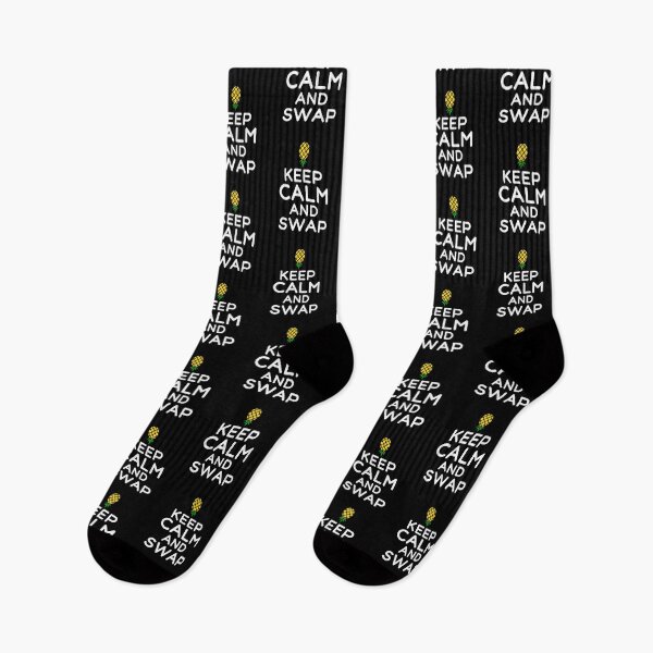 Item preview, Keep Calm And Swap Funny Swinger Humor designed and sold by SharpThreadZ.