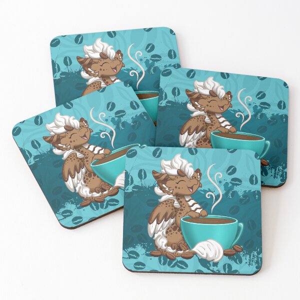 Item preview, Mocha Dragon 'Large Cup' designed and sold by Dragons and Beasties.