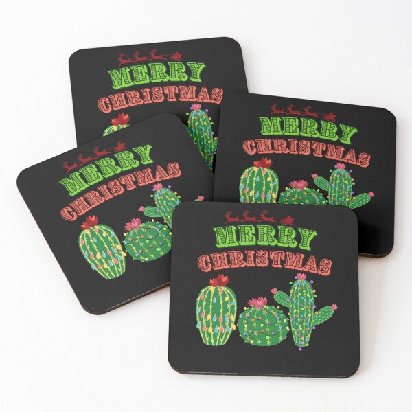Item preview, Merry Christmas, Cute Christmas Cactus designed and sold by DorotaP.