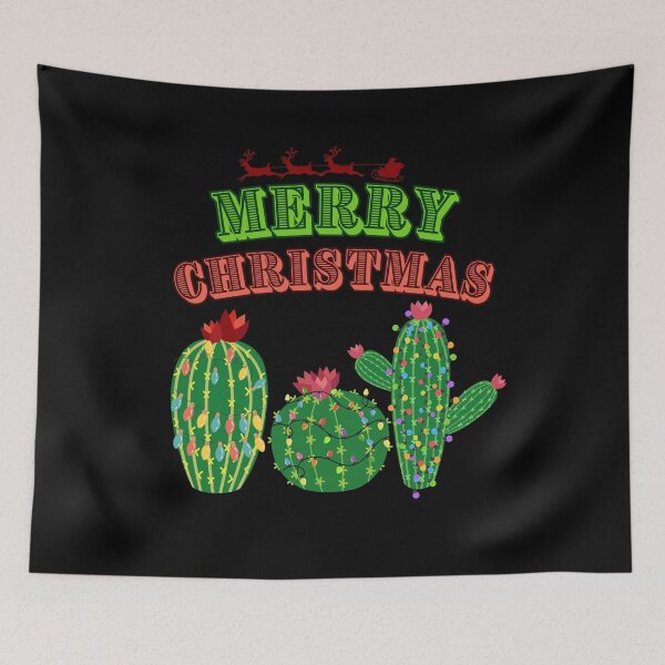 Item preview, Merry Christmas, Cute Christmas Cactus designed and sold by DorotaP.