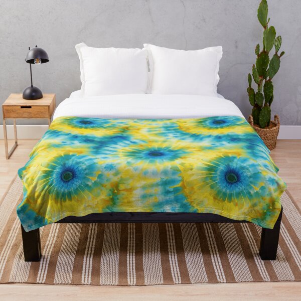 Item preview, Tinte anudado amarillo y azul designed and sold by ReverseBleach.