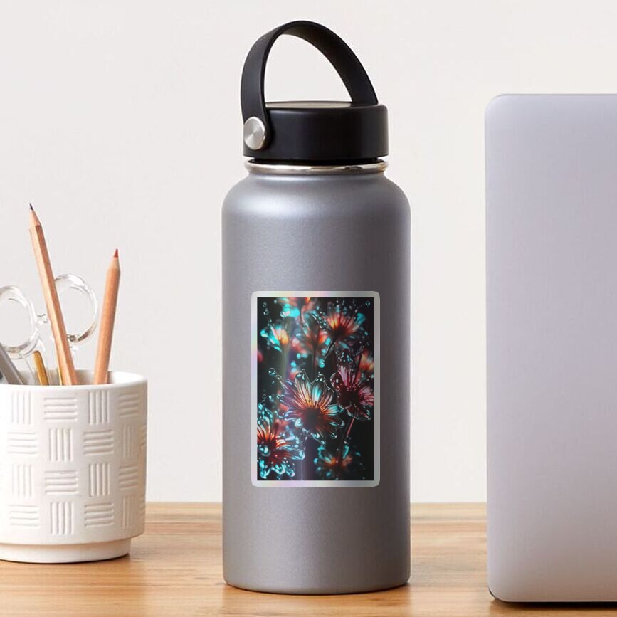 Item preview, Holographic Sticker designed and sold by wohnfuehlfabrik.