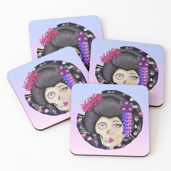 Item preview, Yokai Ladies - Hone Onna (pastel) designed and sold by Miss Lunaria.