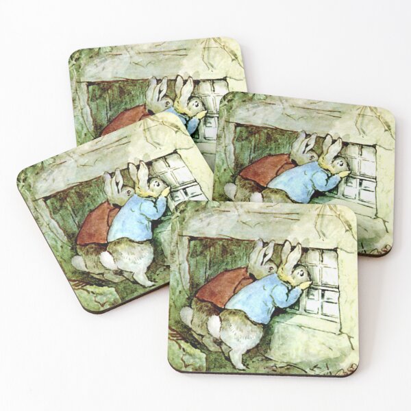 Item preview, Benjamin Bunny and Peter Rabbit - Beatrix Potter designed and sold by forgottenbeauty.
