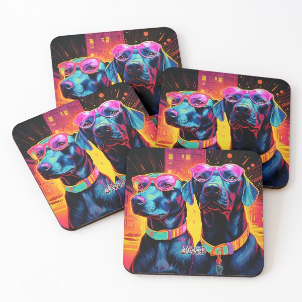 Item preview, Neon Dogs 10 of 10 designed and sold by Jenson Major.