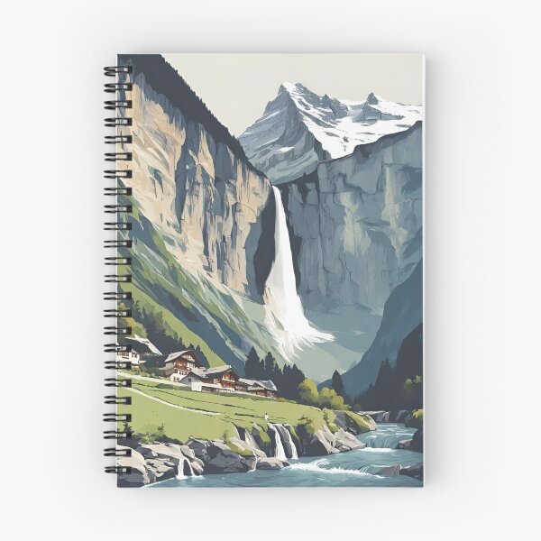 Item preview, Lauterbrunnen Switzerland Mt Eiger Jungfrau  designed and sold by ShannonJart.