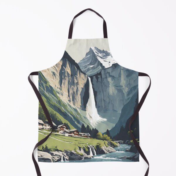 Item preview, Lauterbrunnen Switzerland Mt Eiger Jungfrau designed and sold by ShannonJart.