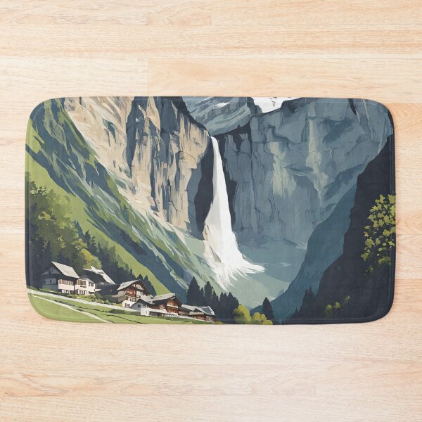 Item preview, Lauterbrunnen Switzerland Mt Eiger Jungfrau  designed and sold by ShannonJart.