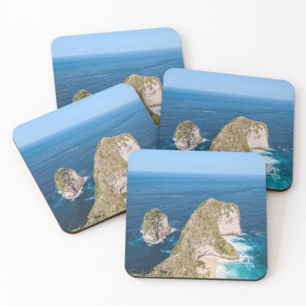 Item preview, Nature's Majesty: Kelingking Beach's Dramatic Vista designed and sold by AneeshPro.