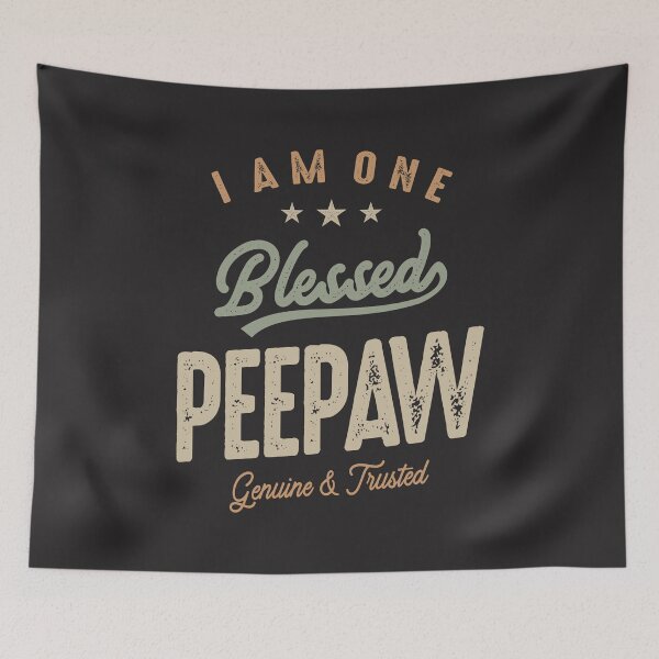 Item preview, I Am One Blessed Peepaw Funny Grandpa designed and sold by cidolopez.