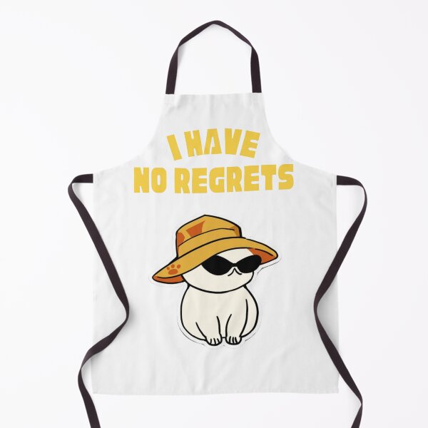 Item preview, I Have No Regrets Cat designed and sold by PulseGraph.