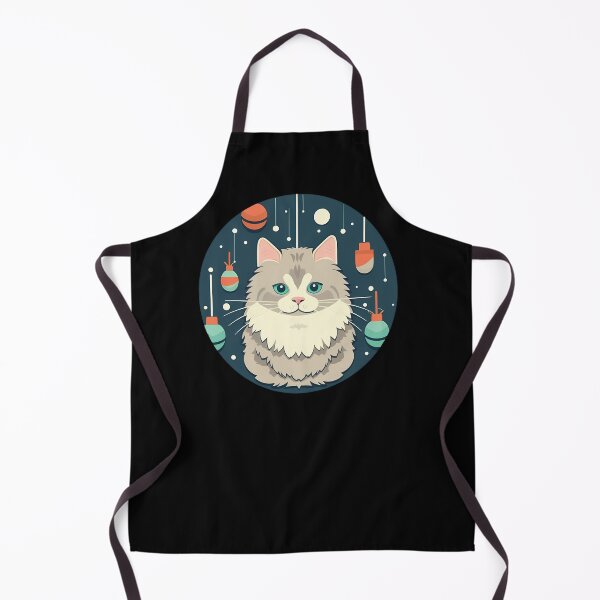 Item preview, Norwegian Forest Cat Xmas Ornament, Love Cats designed and sold by Logiamerch.
