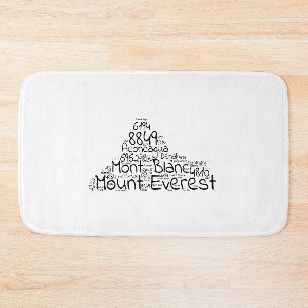 Item preview, Seven Summits Mountain shape designed and sold by lesiooo.