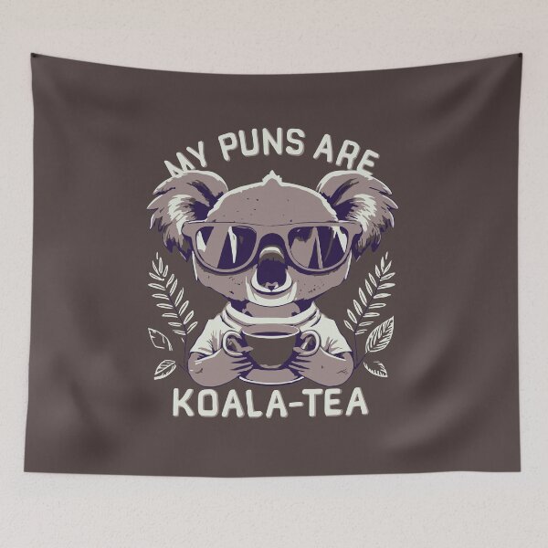 Item preview, Koala-Tea Puns designed and sold by AINightmares.