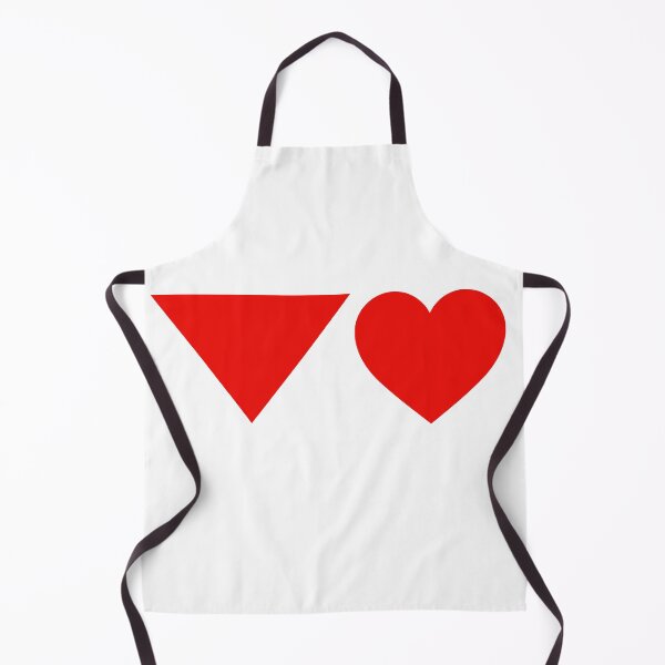 Item preview, Inverted Red Triangle and A Simple Heart designed and sold by CreativeContext.