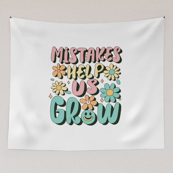 Item preview, Mistakes Help Us Grow designed and sold by AINightmares.