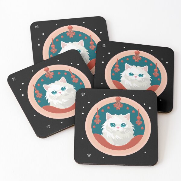 Item preview, Persian Cat Xmas Ornament, Love Cats designed and sold by Logiamerch.