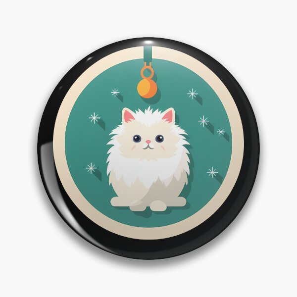 Item preview, Persian Cat Xmas Ornament, Love Cats designed and sold by Logiamerch.
