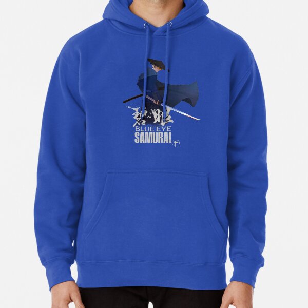 Item preview, Samurai blue cape designed and sold by blackdogshop.