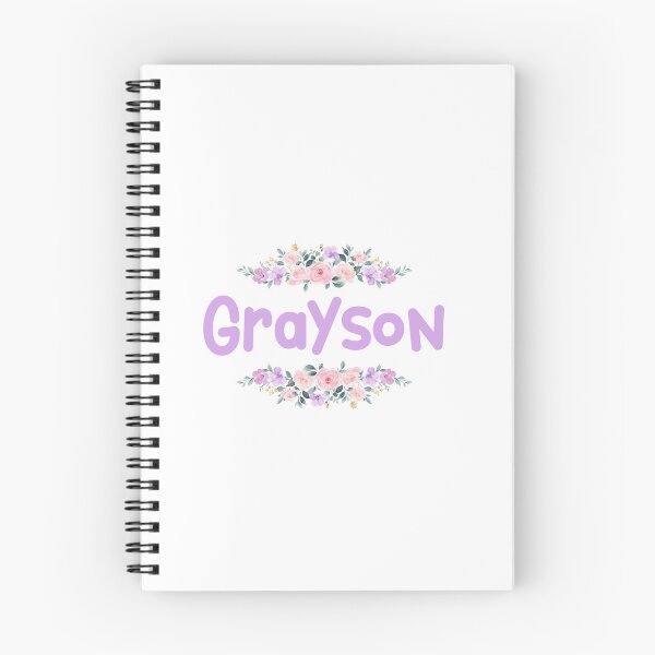 Item preview, Purple Flower Grayson Name Label designed and sold by NormadWorld.