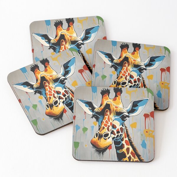 Item preview, Abstract giraffe designed and sold by StyleSketch.