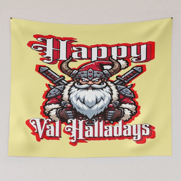 Item preview, Viking Santa Claus Happy Val Halladays  designed and sold by MegaDirt.