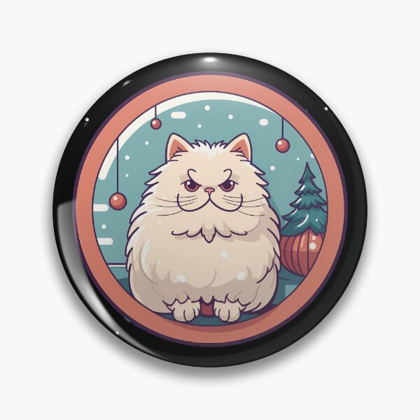 Item preview, Persian Cat Xmas Ornament, Love Cats designed and sold by Logiamerch.