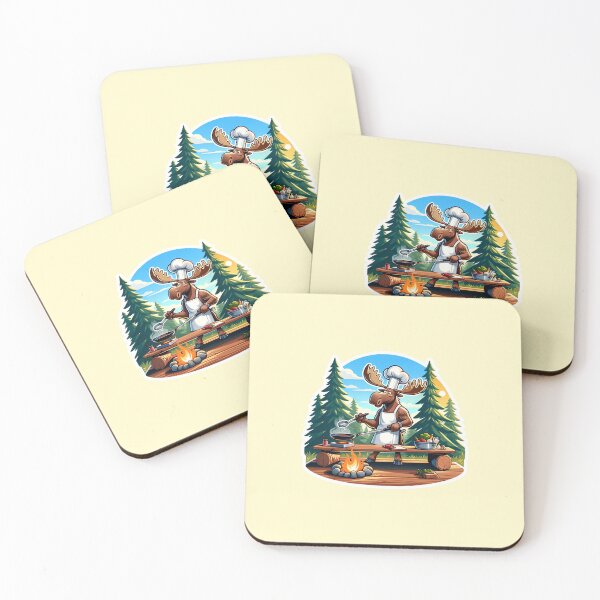 Item preview, Chef Moose in the Wild designed and sold by Variety Vault.