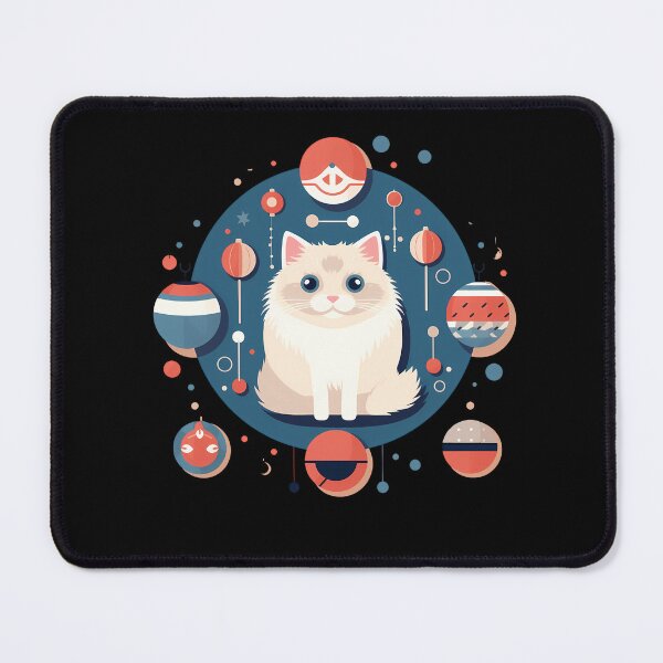 Item preview, Ragdoll Cat Xmas Ornament, Love Cats designed and sold by Logiamerch.